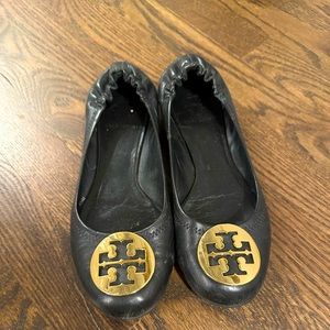 Tory Burch flats. Worn and loved but still lots of life left!slight scratches